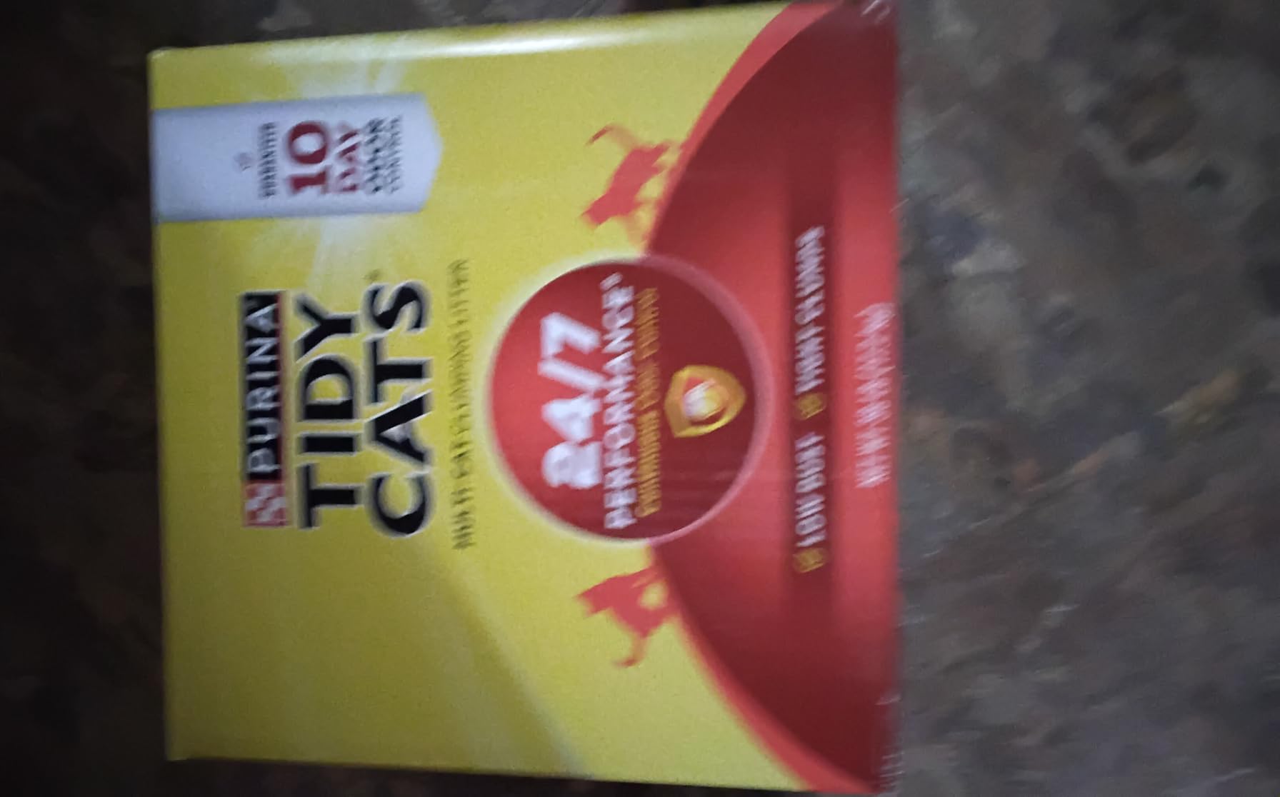 Purina Tidy Cats Clumping Cat Litter Odor Control, 24/7 Performance Multi Cat Litter - 16 lb. Bag customer photo 2