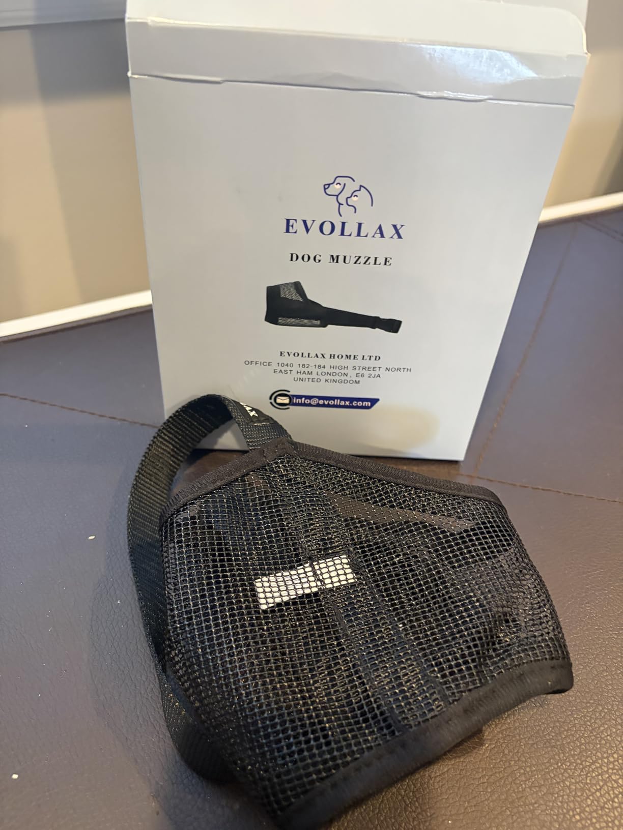 Evollax Dog Muzzle for Small Dogs - Soft Air Mesh Muzzle for Small Dog | Perfect for Barking and Biting Prevention customer photo 1