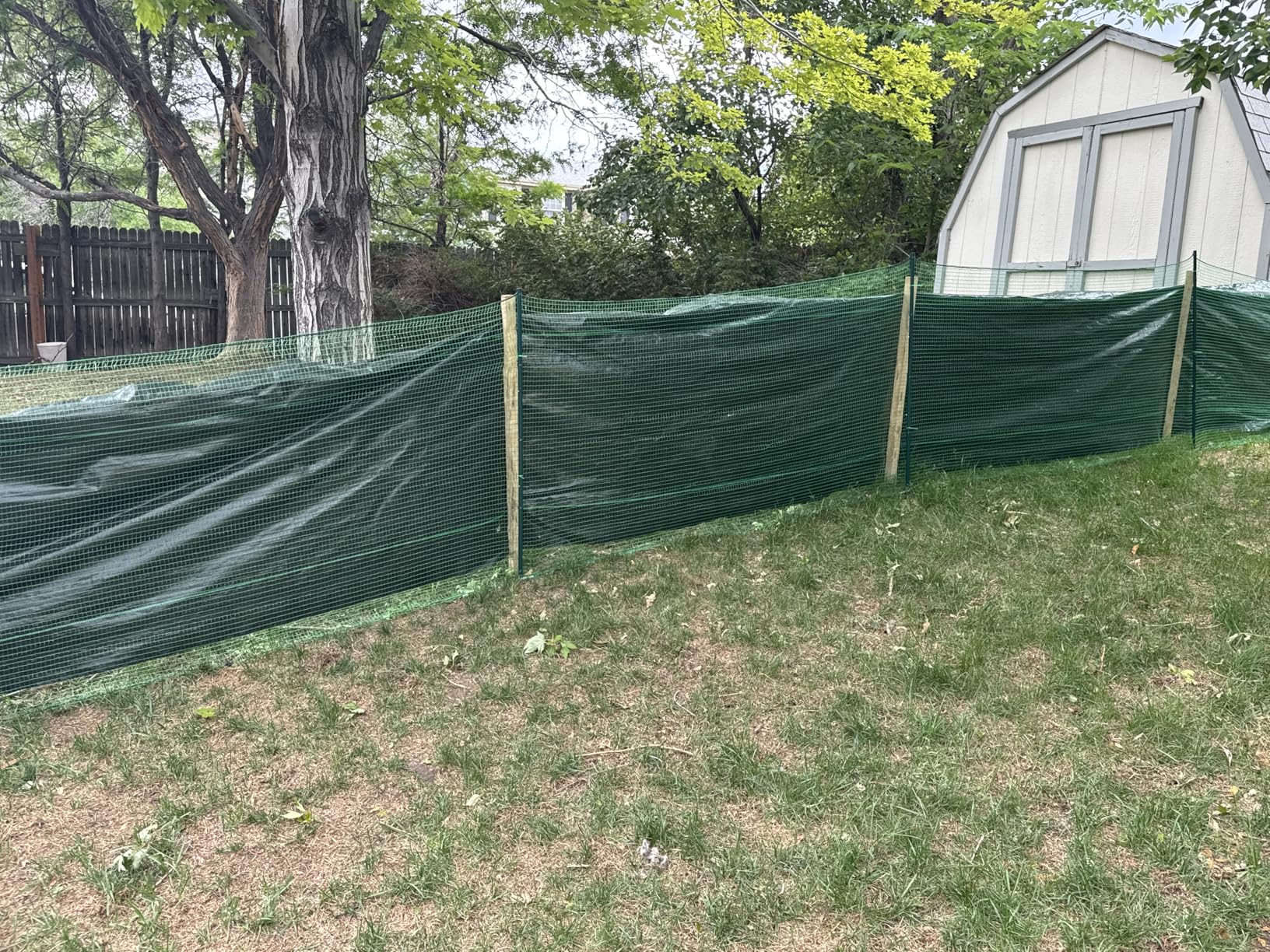 Temporary Fence with Posts, 40