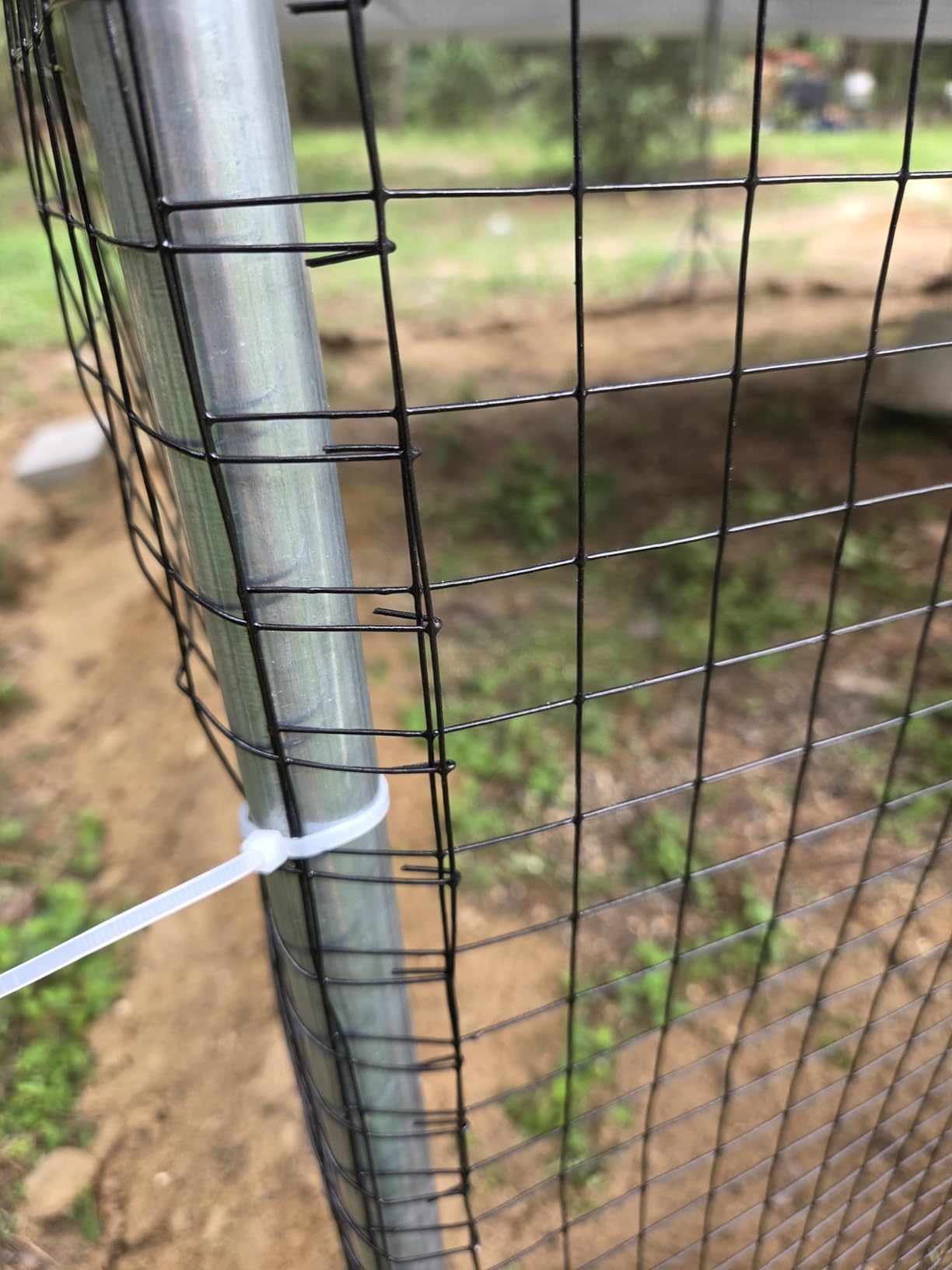Large Chicken Coop with Chicken Run & Hardware Cloth, Solar Light, Waterproof & UV-Resistant Cover, Outdoor Poultry Cage for Farm Use, 2 Room customer photo 2