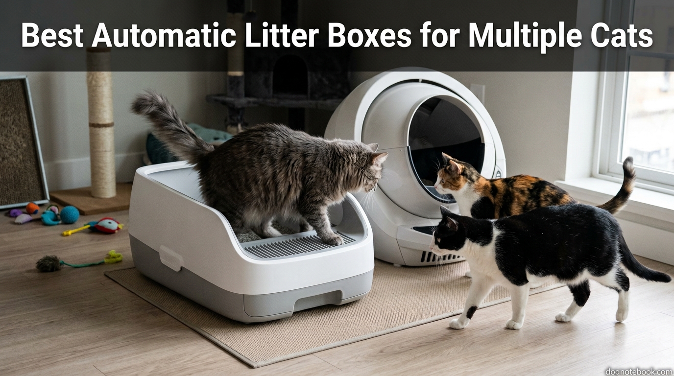 Best Automatic Litter Boxes for Multiple Cats