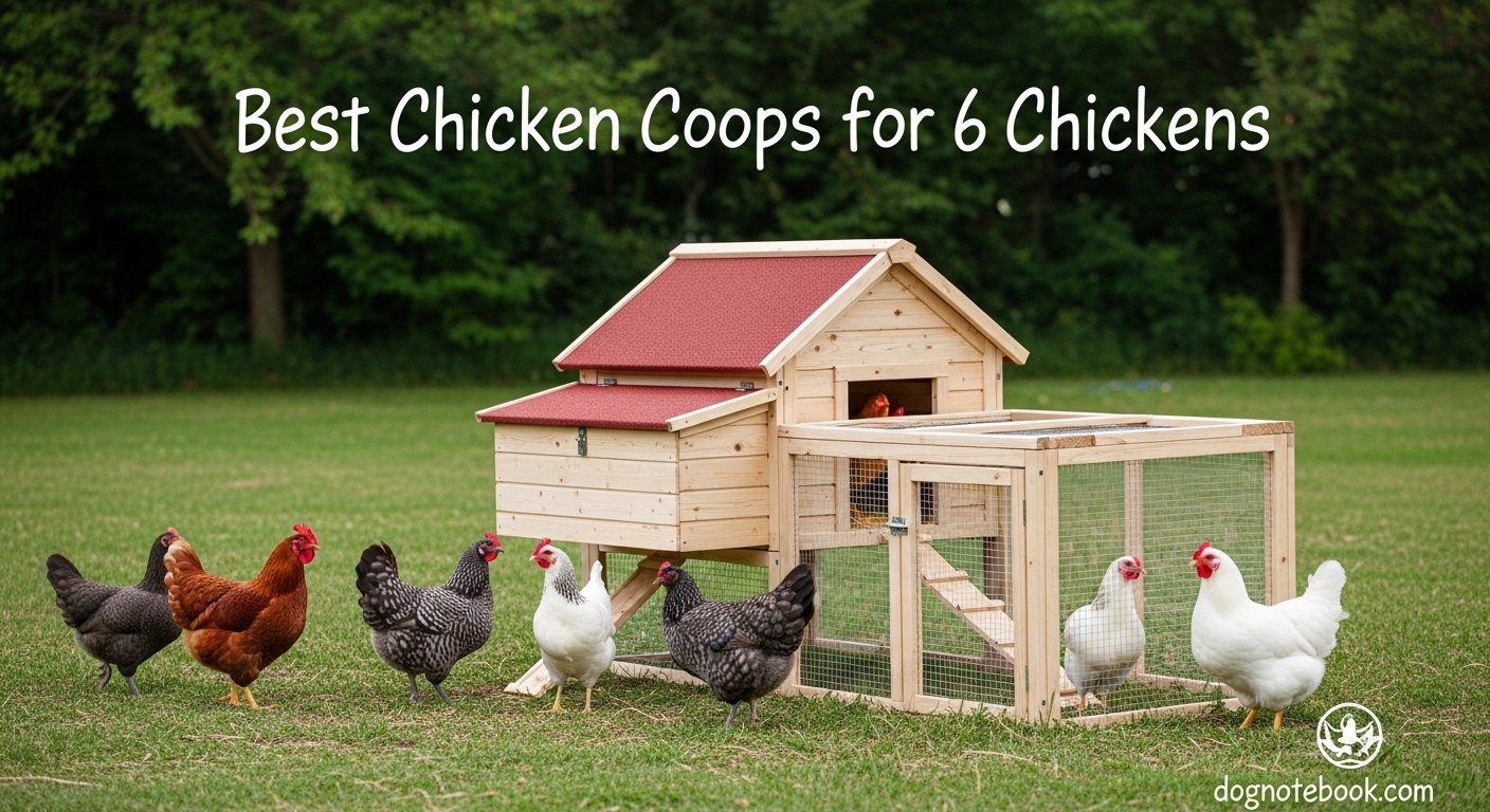 Best Chicken Coops for 6 Chickens