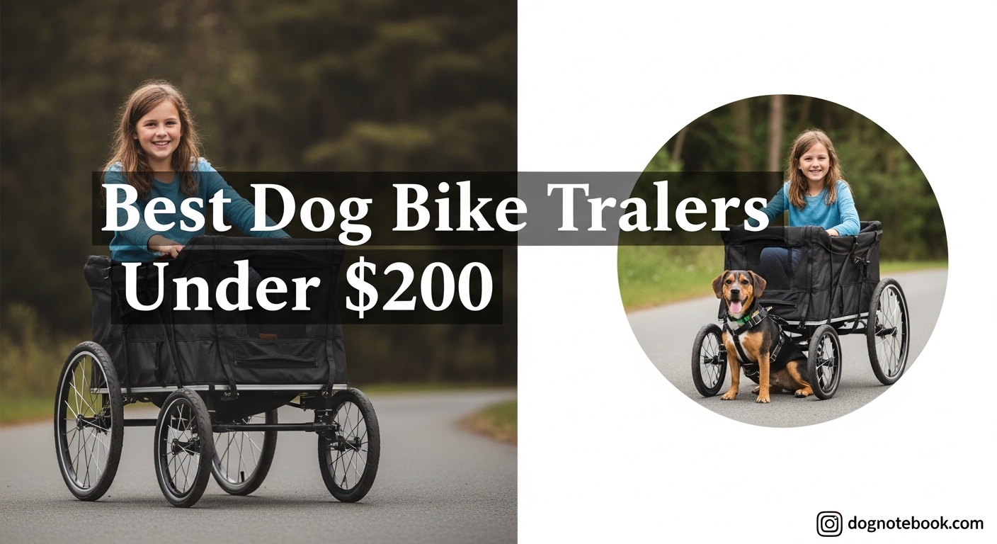 Best Dog Bike Trailers Under $200