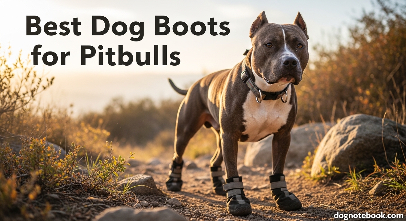 Best Dog Boots for Pitbulls