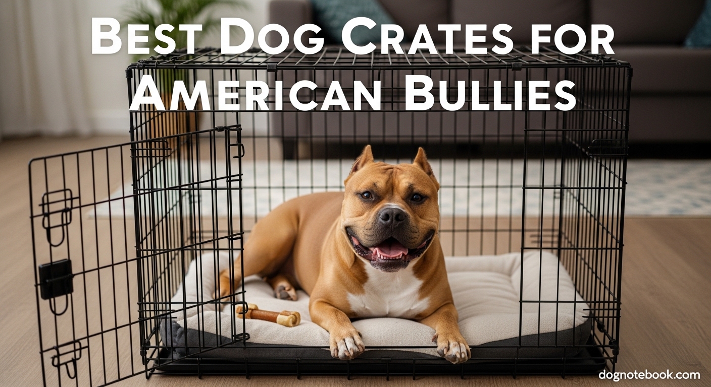 Best Dog Crates for American Bullies
