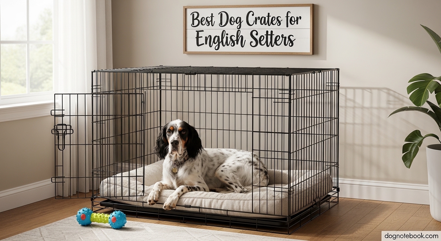 Best Dog Crates for English Setters