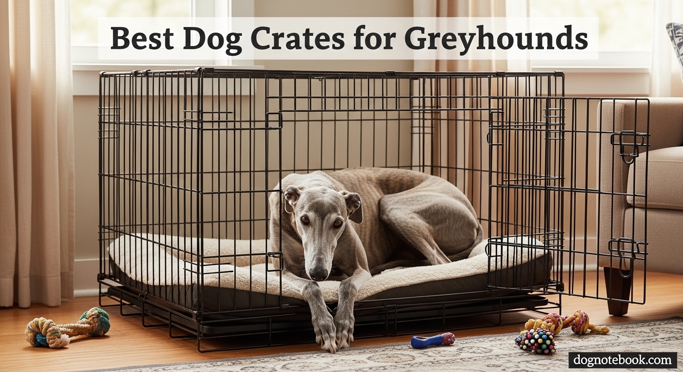 Best Dog Crates for Greyhounds