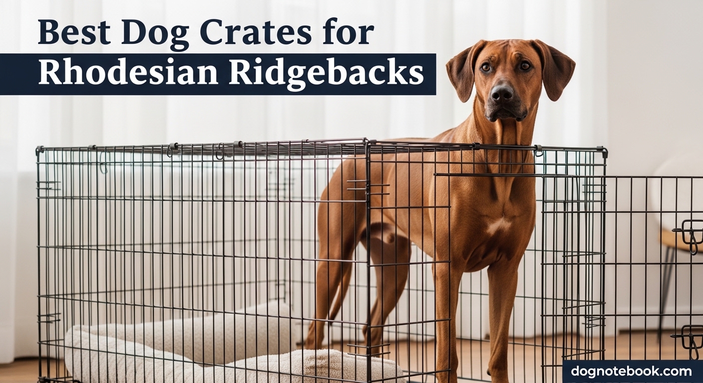 Best Dog Crates for Rhodesian Ridgebacks