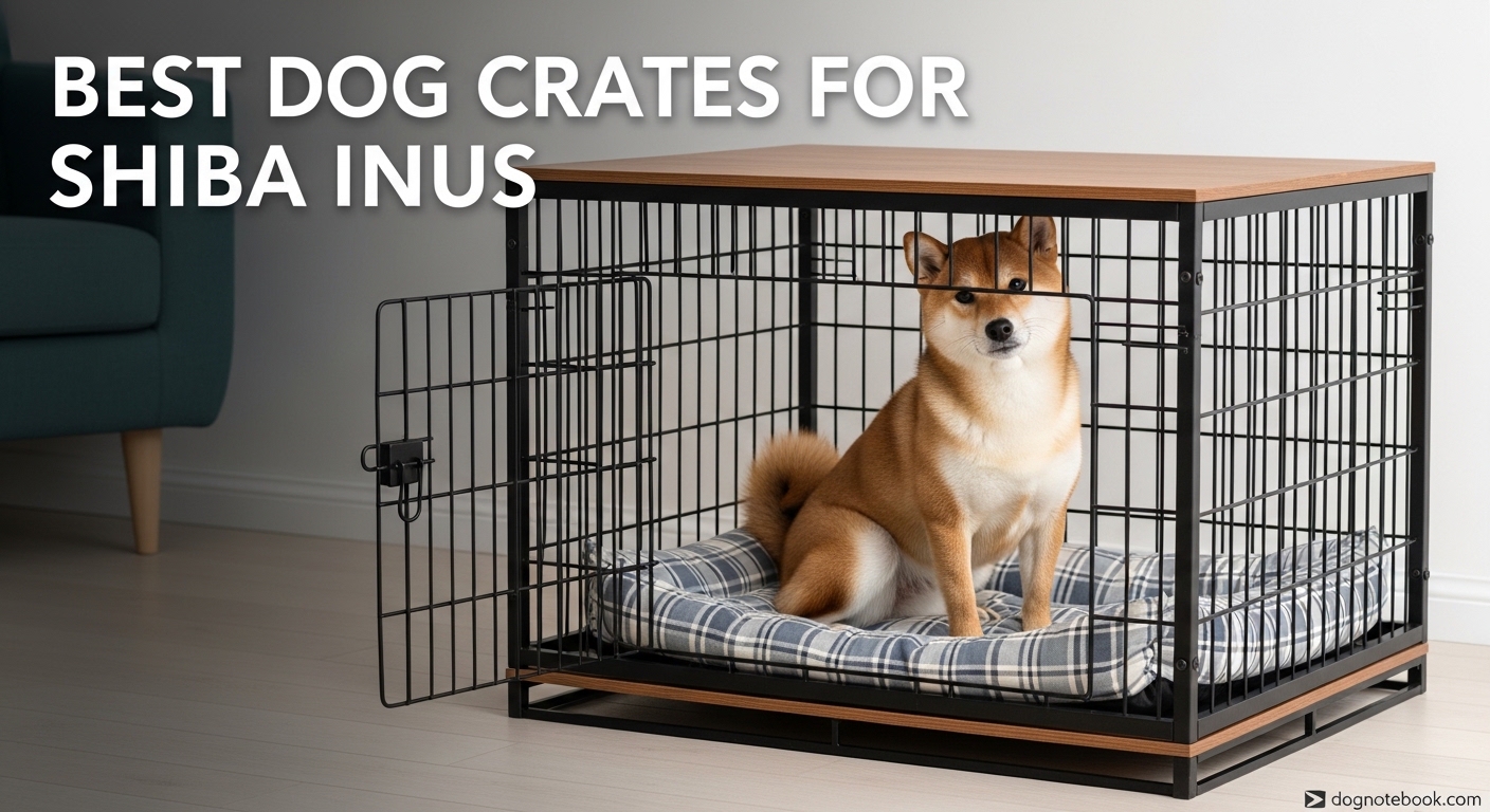 Best Dog Crates for Shiba Inus