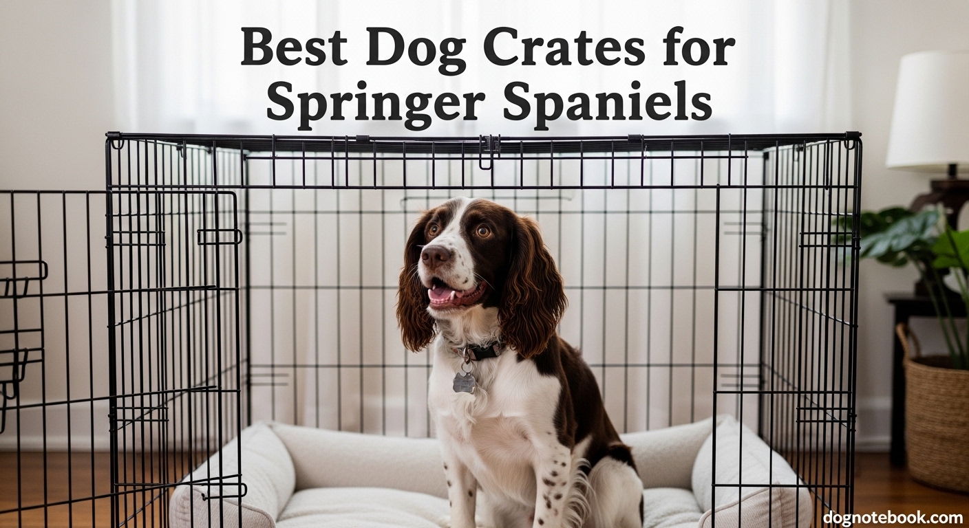Best Dog Crates for Springer Spaniels