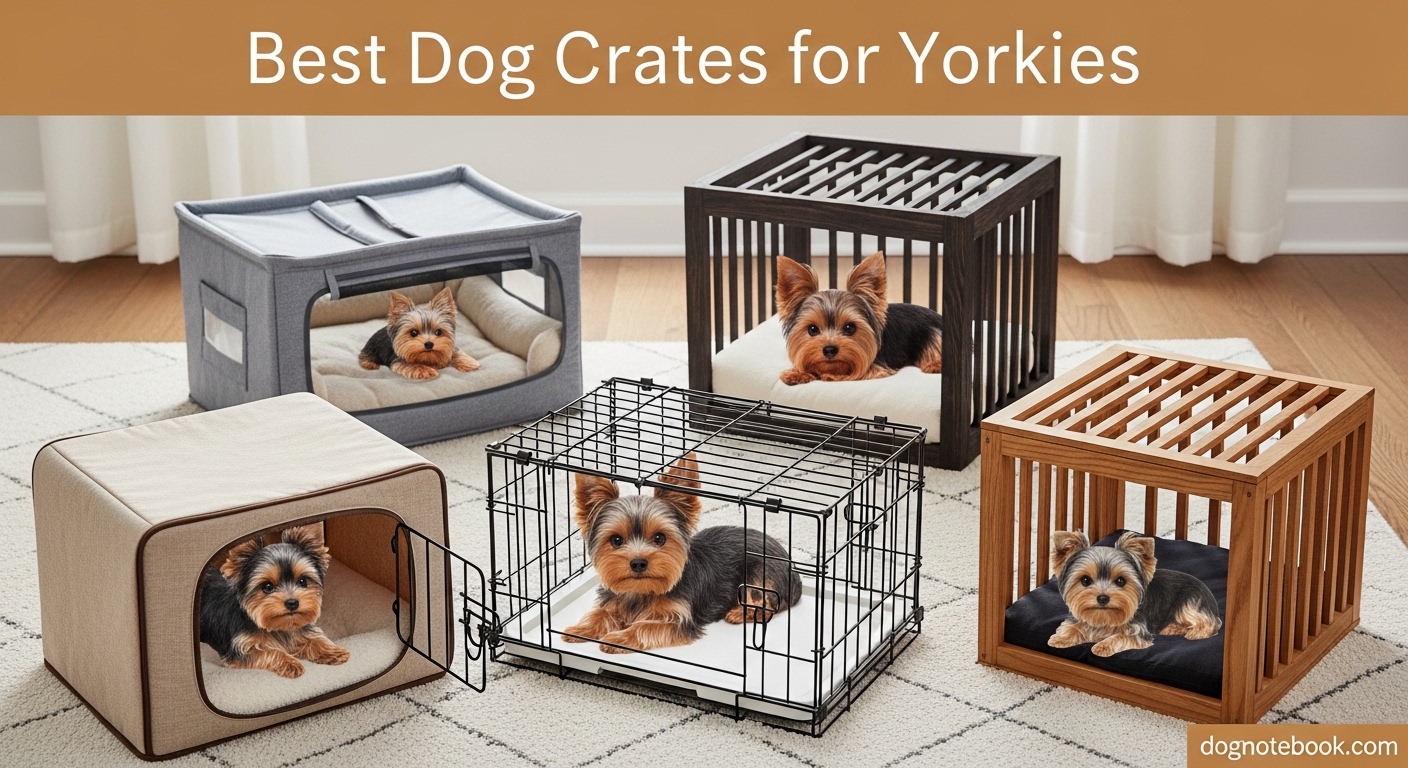 Best Dog Crates for Yorkies