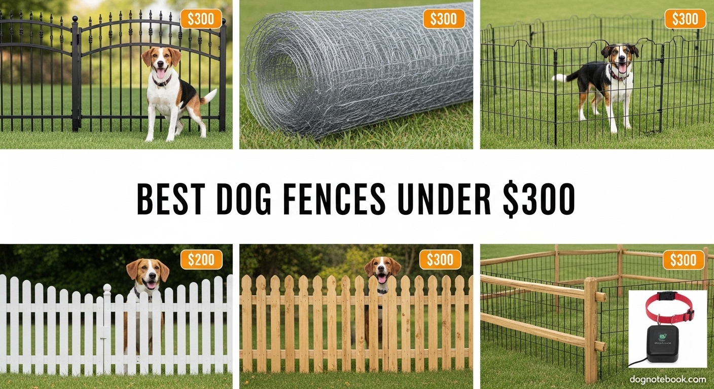 Best Dog Fences Under $300