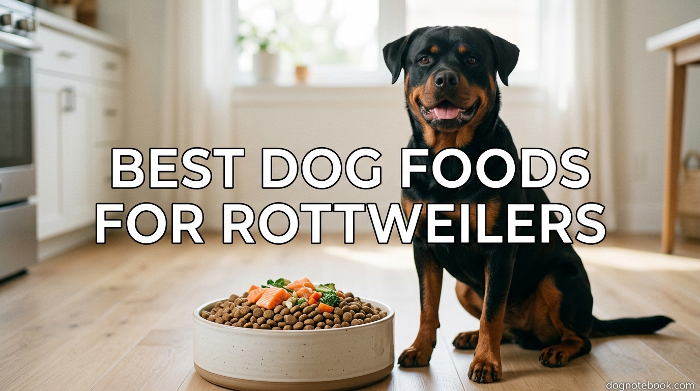 Best Dog Foods for Rottweilers