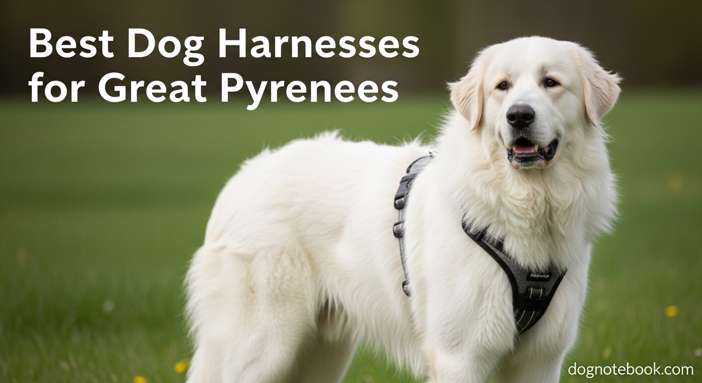 Best Dog Harnesses for Great Pyrenees