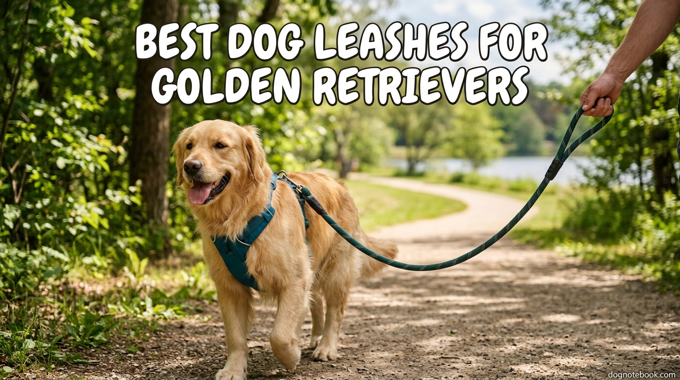 Best Dog Leashes for Golden Retrievers