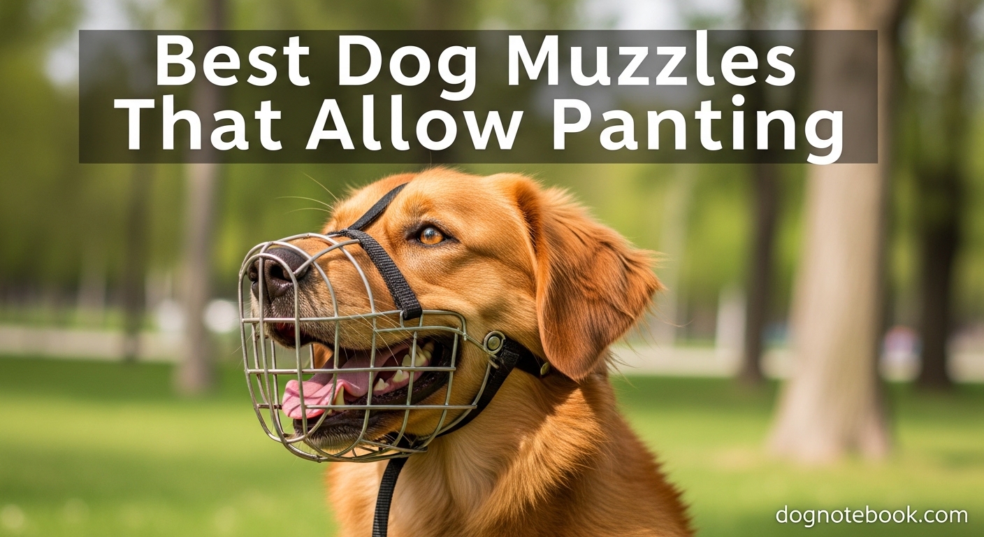 Best Dog Muzzles That Allow Panting