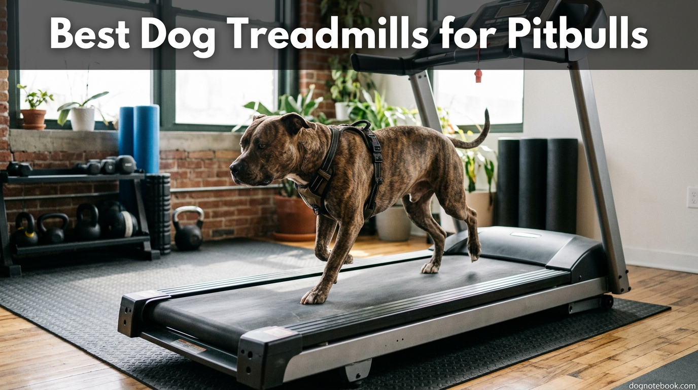 Best Dog Treadmills for Pitbulls