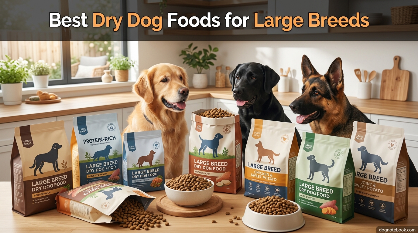 Best Dry Dog Foods for Large Breeds