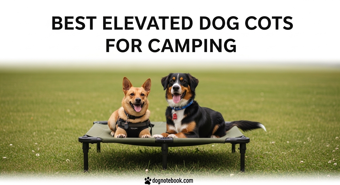 Best Elevated Dog Cots for Camping