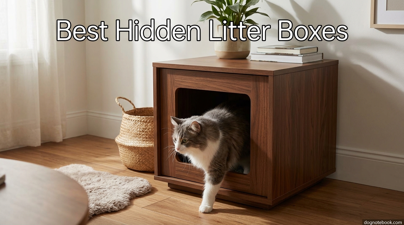 Best Hidden Litter Boxes