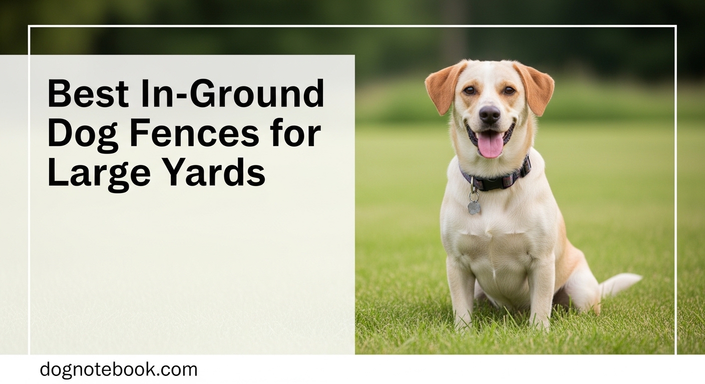 Best In-Ground Dog Fences for Large Yards