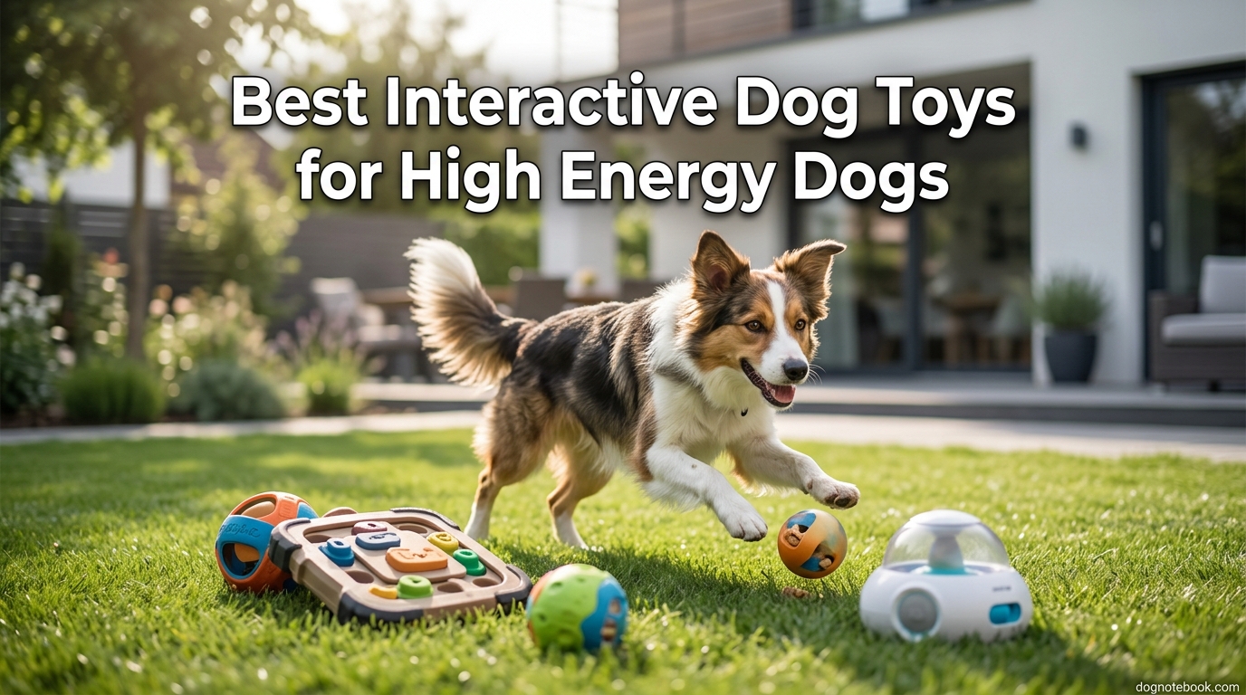 Best Interactive Dog Toys for High Energy Dogs