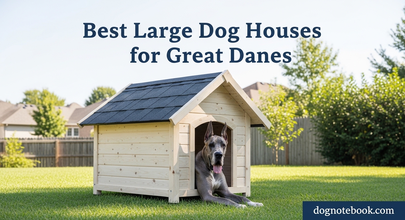 Best Large Dog Houses for Great Danes