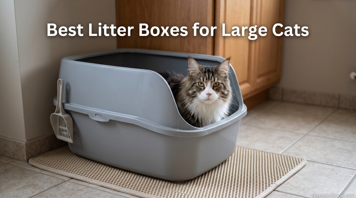 Best Litter Boxes for Large Cats
