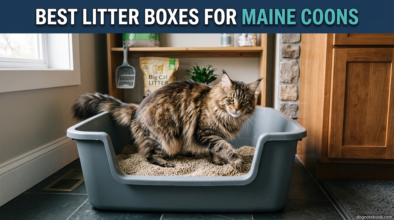 Best Litter Boxes for Maine Coons