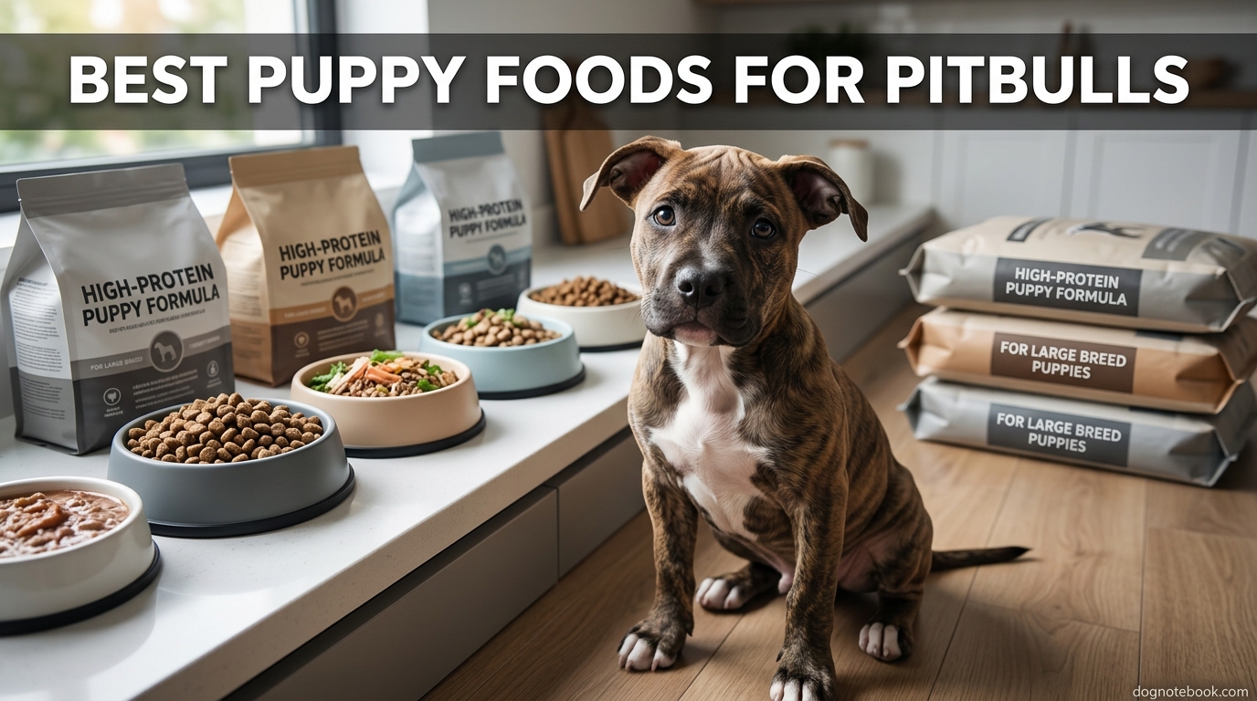 Best Puppy Foods for Pitbulls