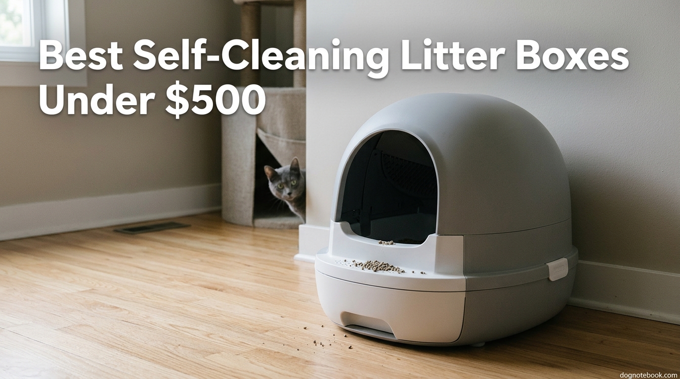 Best Self-Cleaning Litter Boxes Under $500