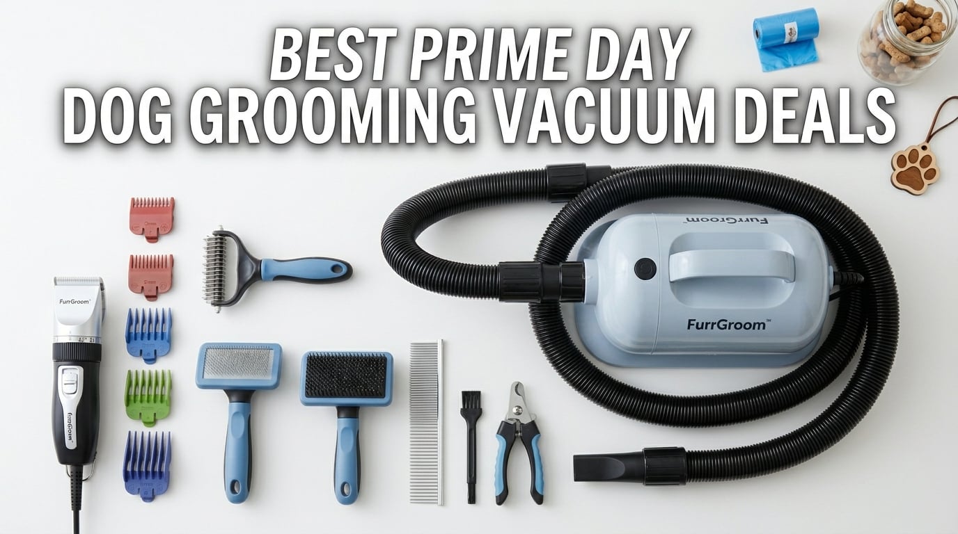 Best Amazon Prime Day Dog Grooming Vacuum Deals 2026