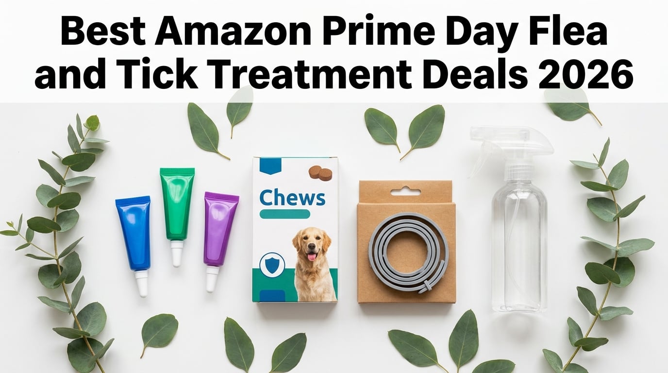 Best Amazon Prime Day Flea and Tick Treatment Deals 2026