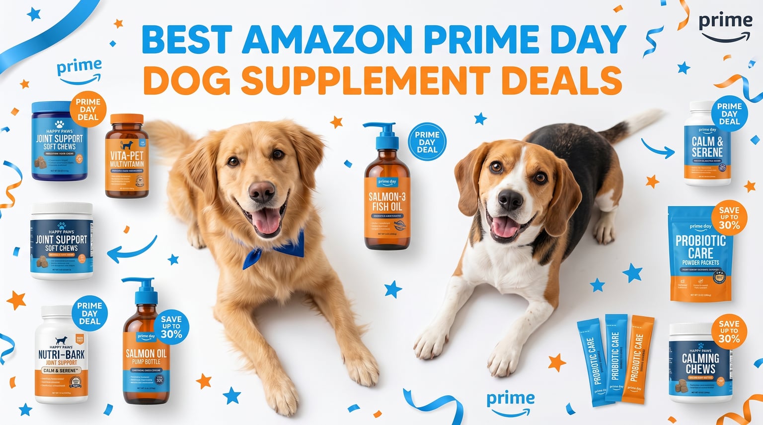Best Amazon Prime Day Dog Supplement Deals 2026