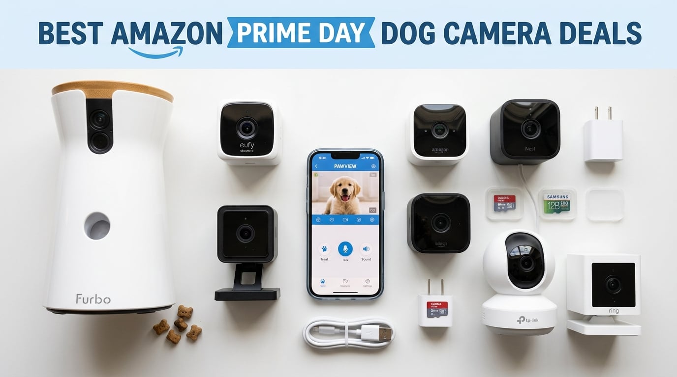 Best Amazon Prime Day Dog Camera Deals 2026