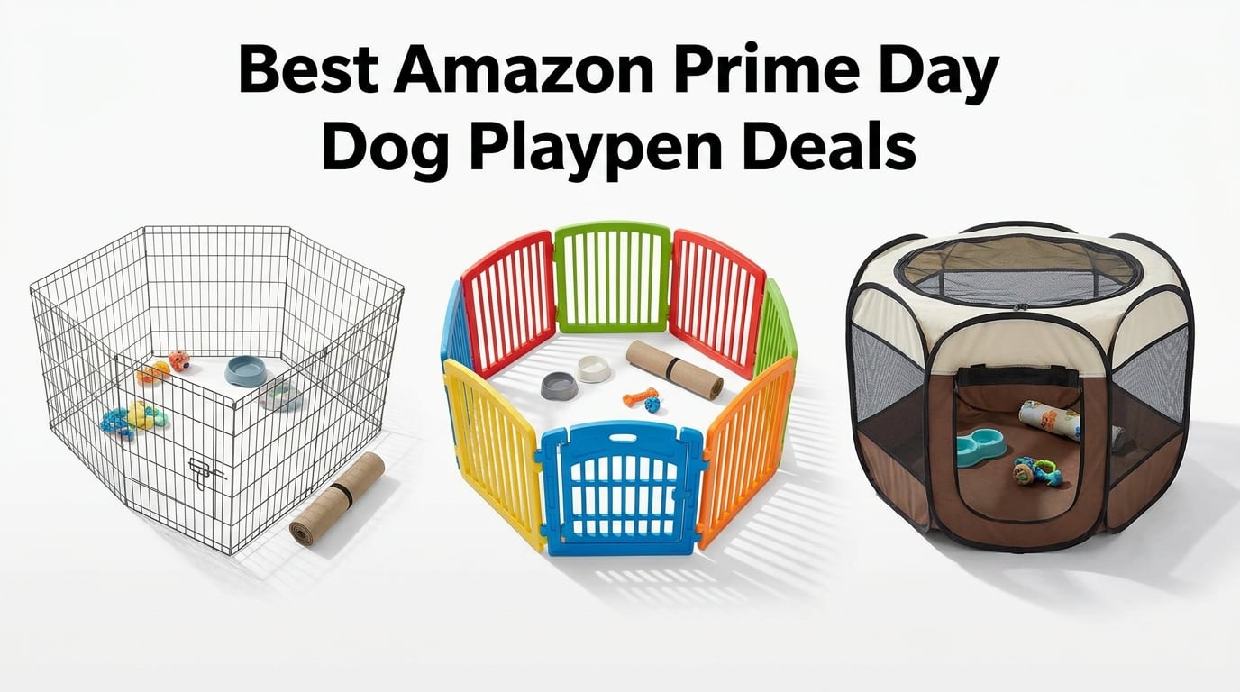 Best Amazon Prime Day Dog Playpen Deals 2026