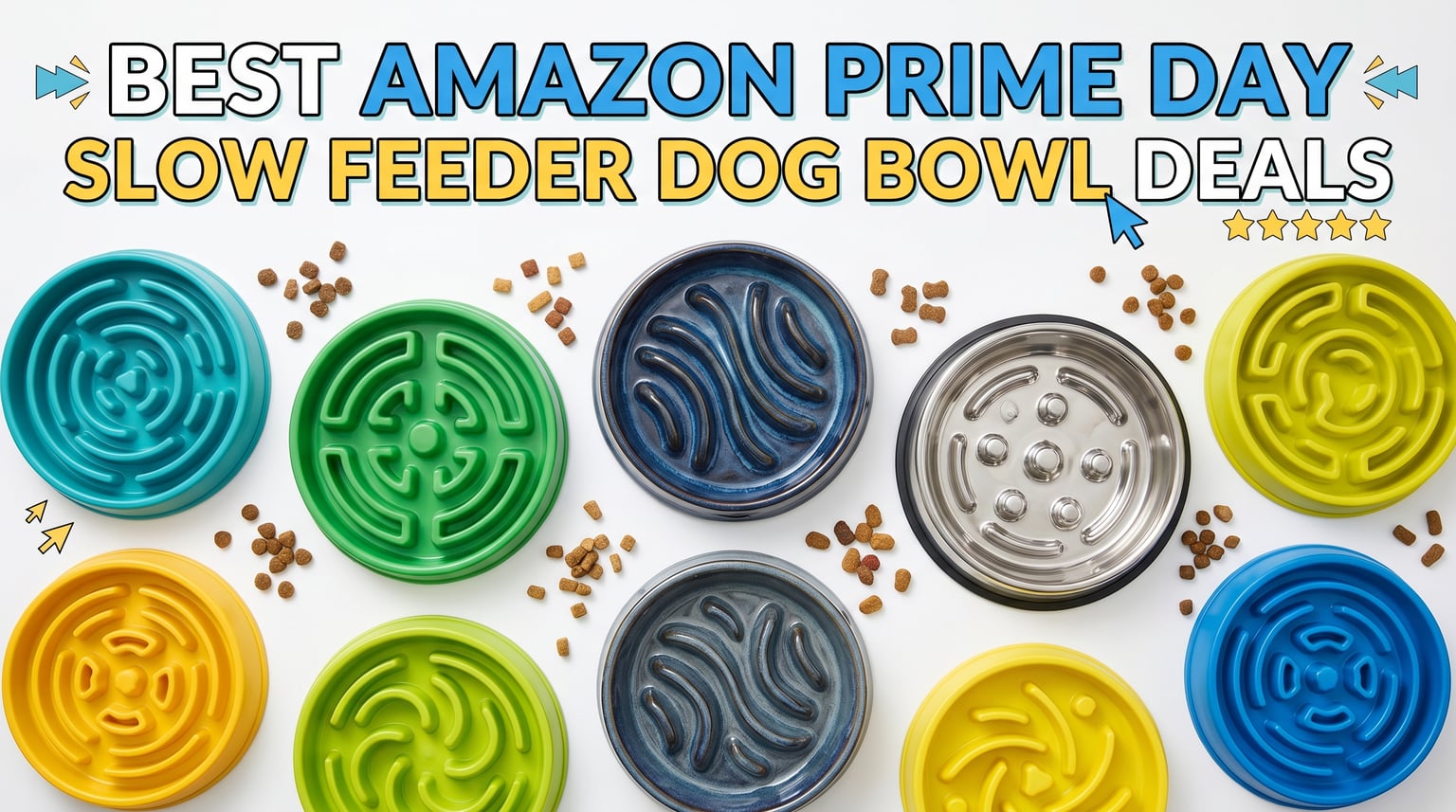 Best Amazon Prime Day Slow Feeder Dog Bowl Deals 2026