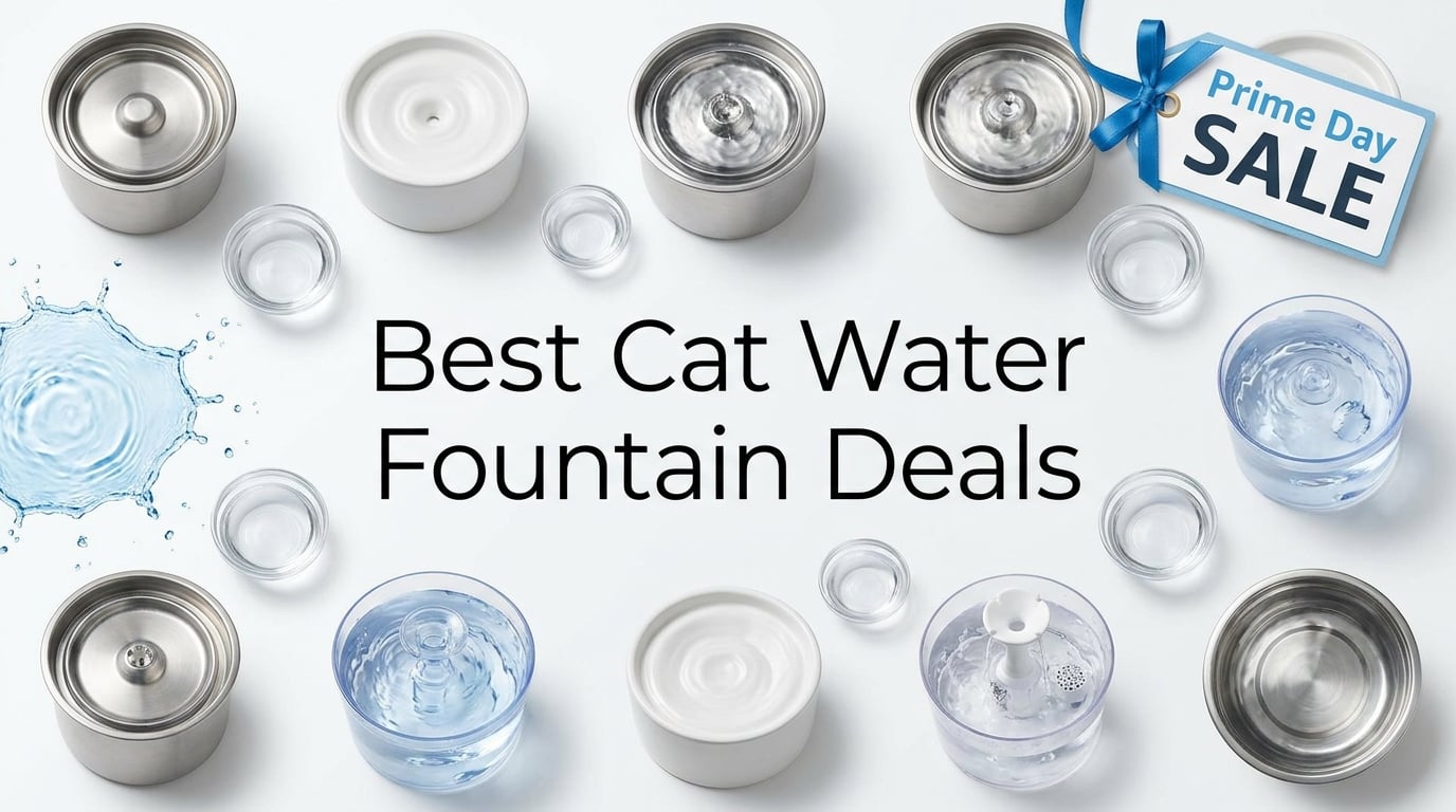 Best Amazon Prime Day Cat Water Fountain Deals 2026