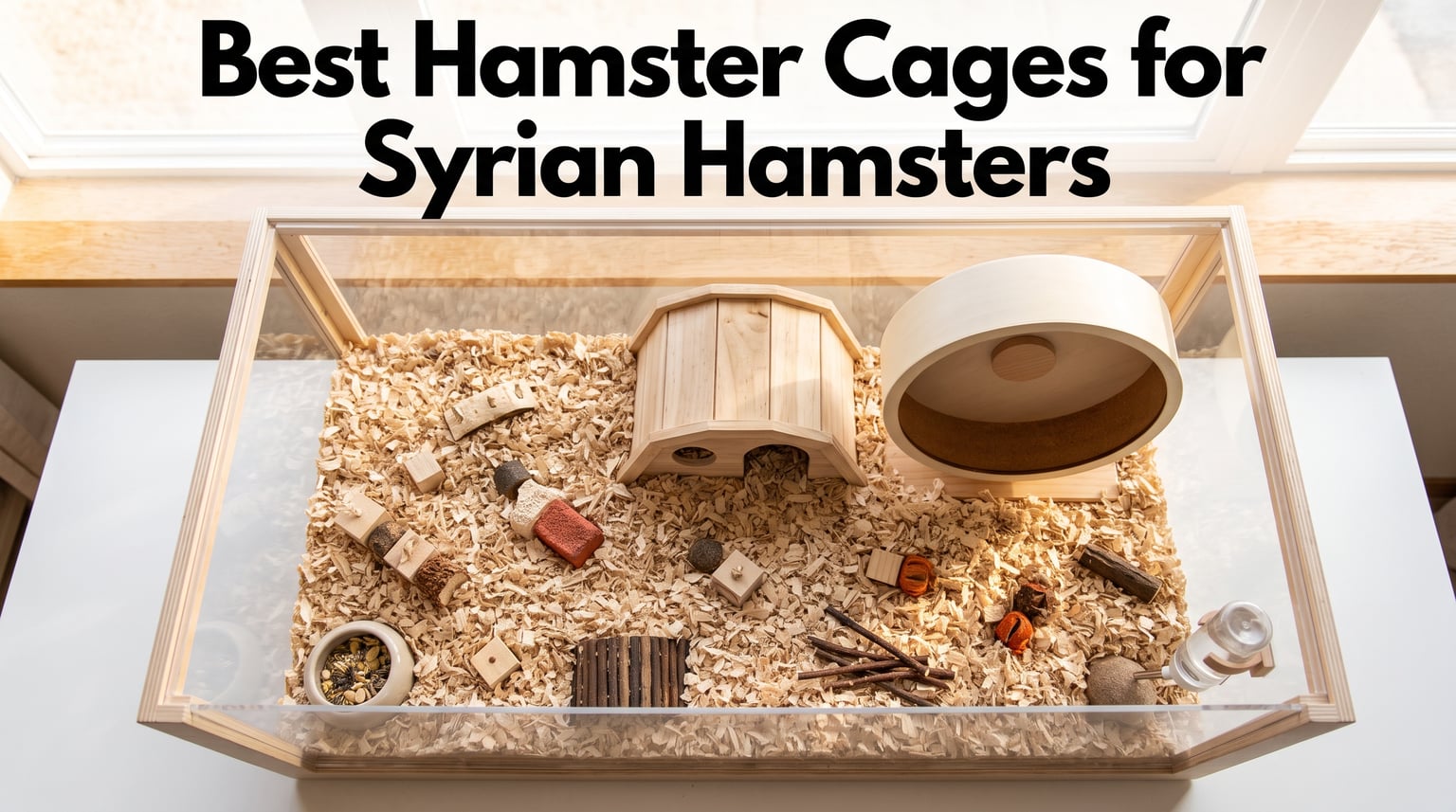 best hamster cages for syrian hamsters