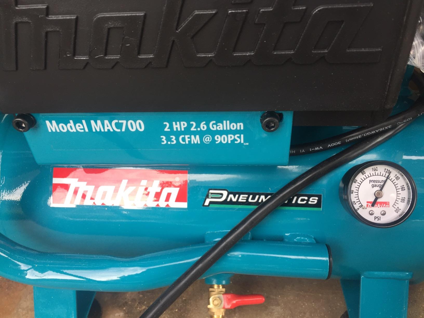Makita MAC700 2.0 HP Big Bore Air Compressor customer photo 2