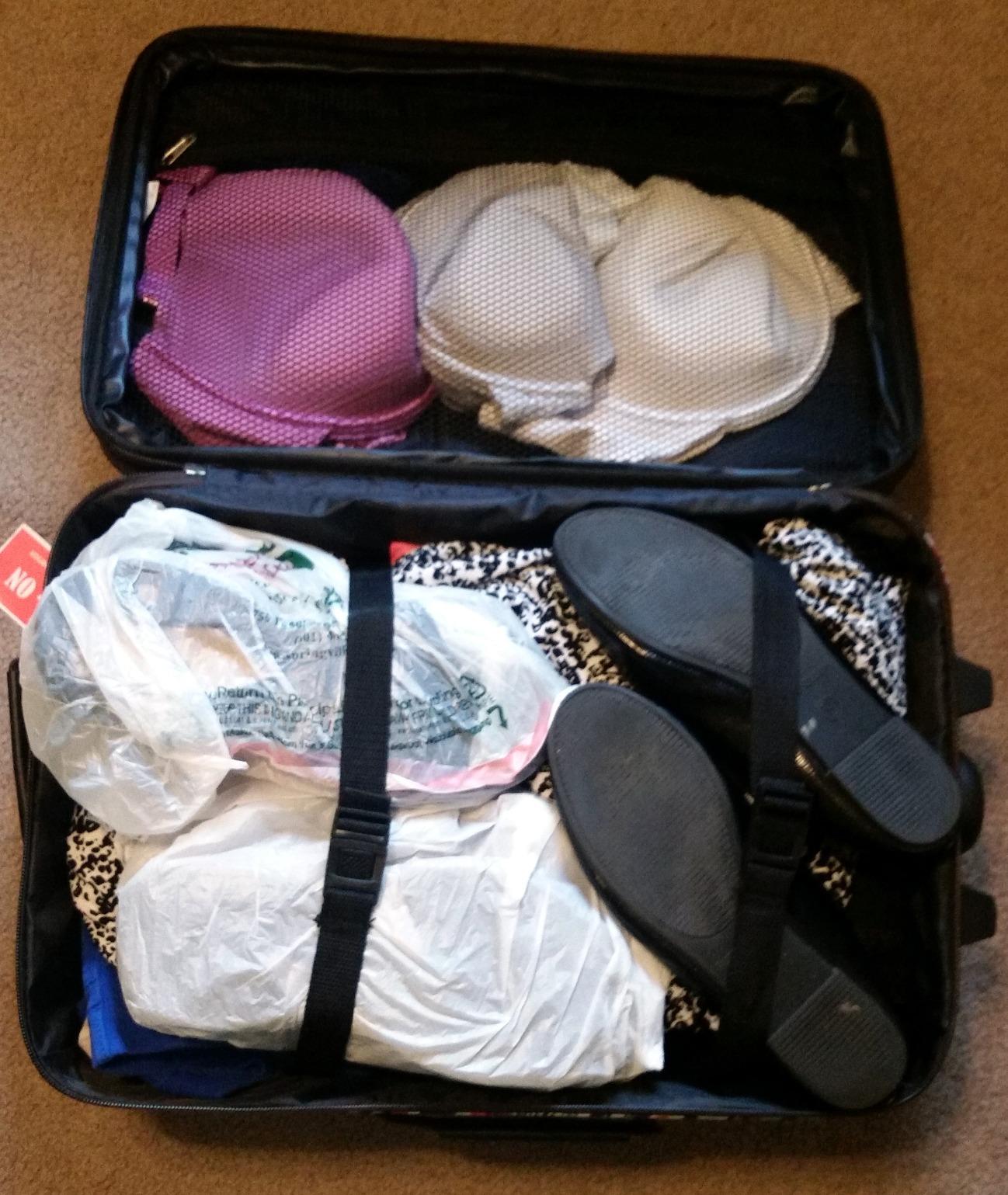 Rockland Fashion Softside 4 Piece Luggage Set, Expandable, (14