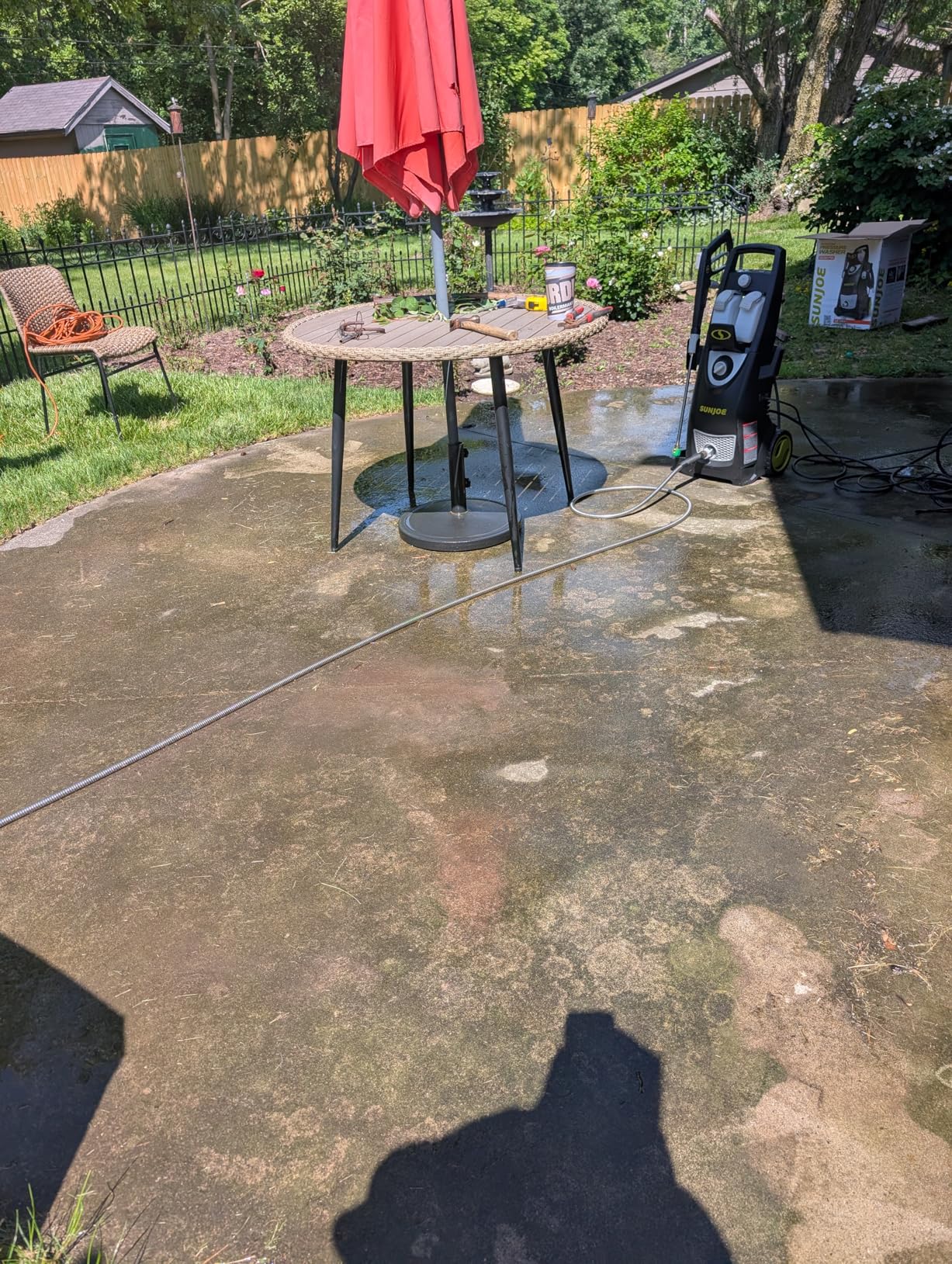 Sun Joe SPX3000 Electric Pressure Washer, 2500 Max PSI (2030 PSI PWMA Rated) Portable Cleaning & Washing Machine System for Patios & Sidewalks customer photo 1