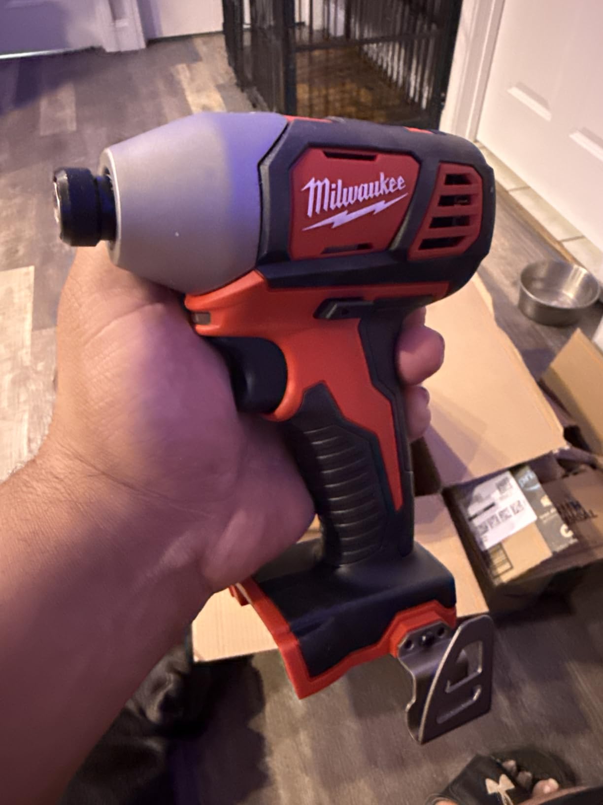 Milwaukee 2656-20 M18 18V 1/4 Inch Lithium Ion Hex Impact Driver with 1,500 Inch Pounds of Torque and LED Lighting Array (Battery Not Included, Power Tool Only) customer photo 1