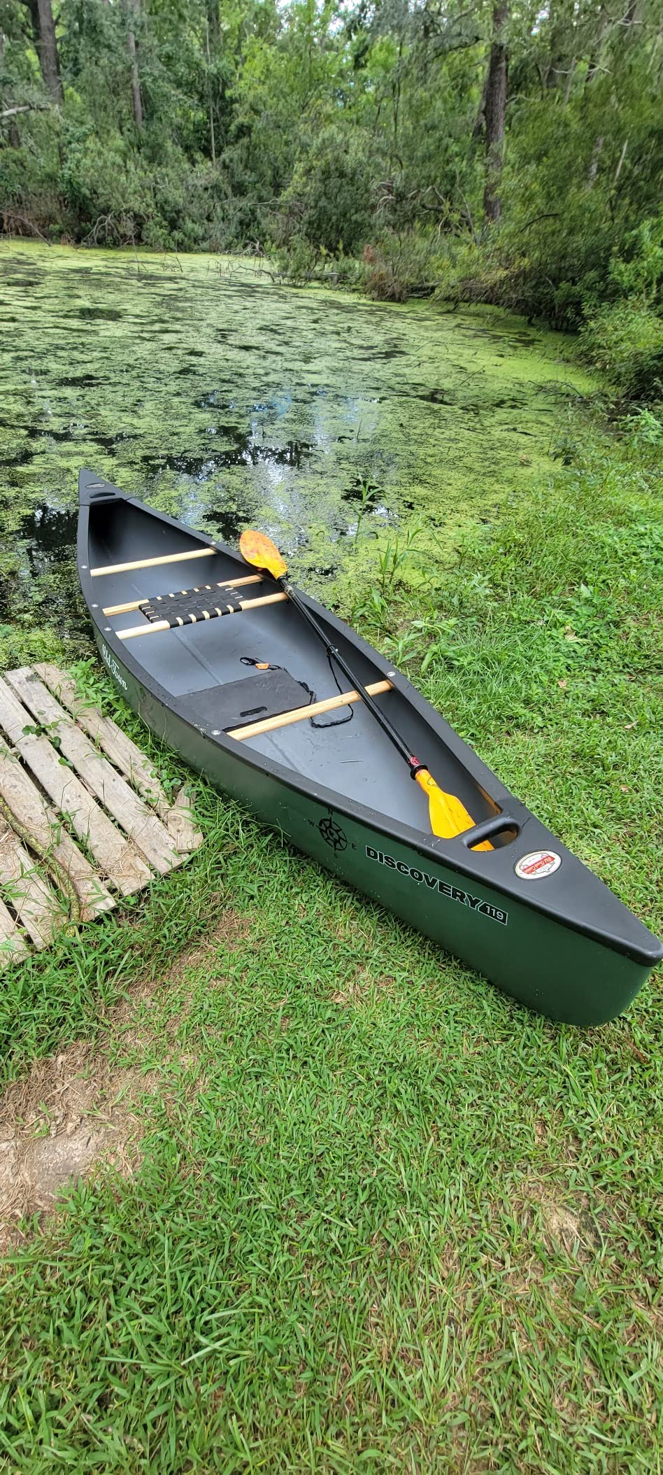 Discovery 119 Recreational Canoe, Solo, 11 ft 9 in customer photo 1