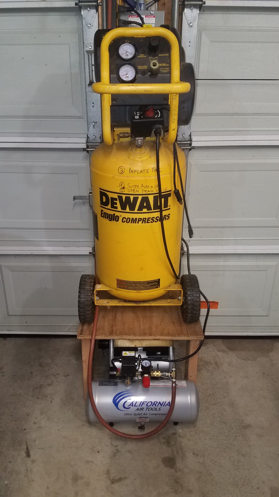 California Air Tools 2010A 1.0 HP Ultra Quiet and Oil-Free Air Compressor, 2 Gallon Aluminum Tank, 60 dBA customer photo 2