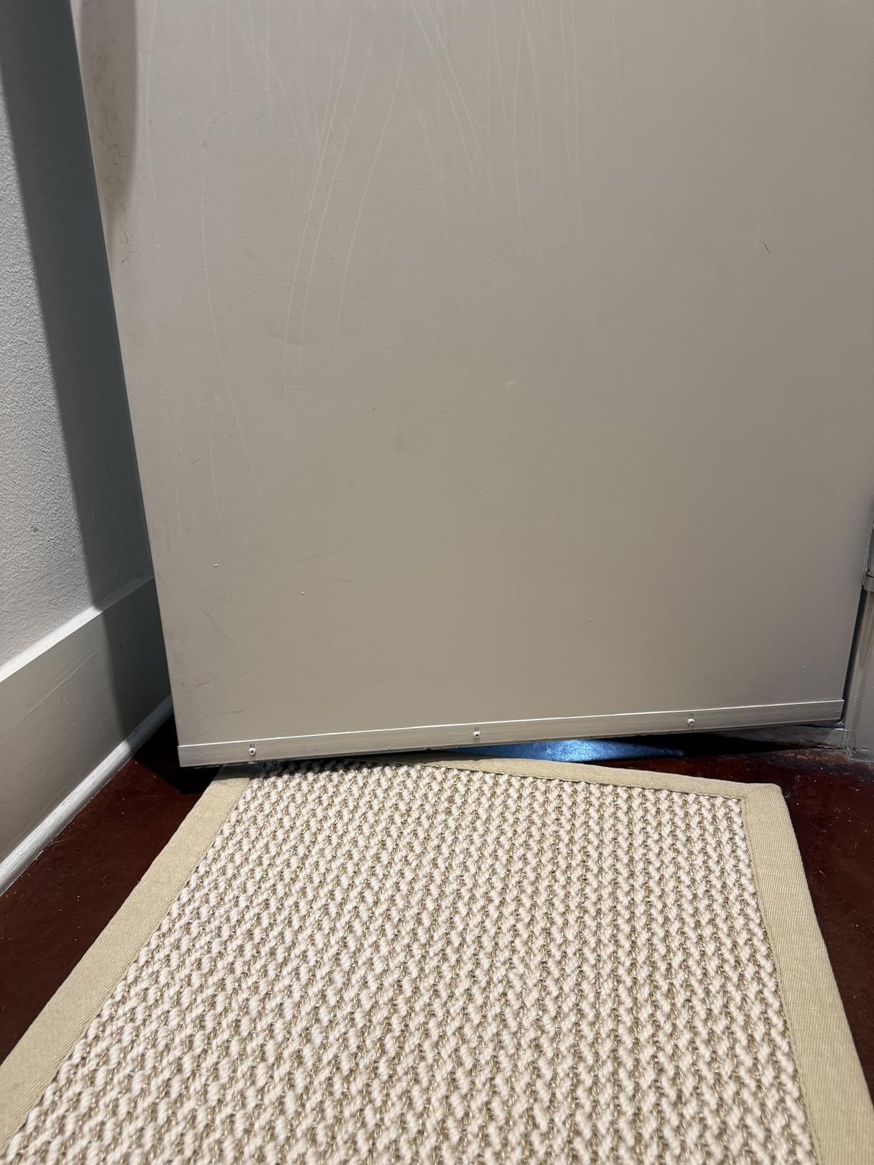 SAFAVIEH Area Rug 8x10 - Natural Fiber Collection - Large - Beige, Sisal & Wool, Woven Design with Border (NF475B) customer photo 2