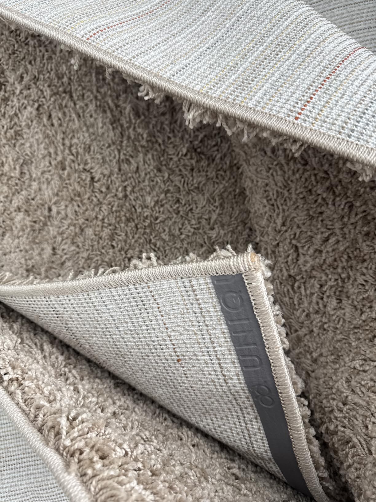 Unique Loom Solid Shag Collection Area Rug (6' 1
