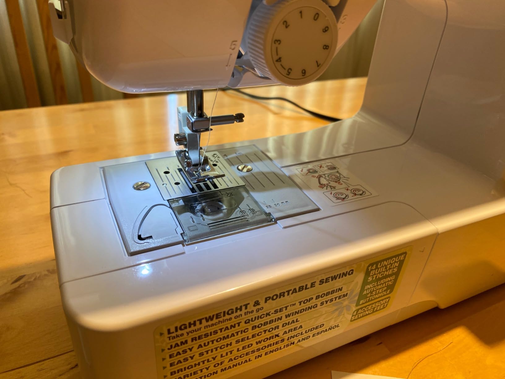 Brother SM1400 14-Stitch Sewing Machine customer photo 1