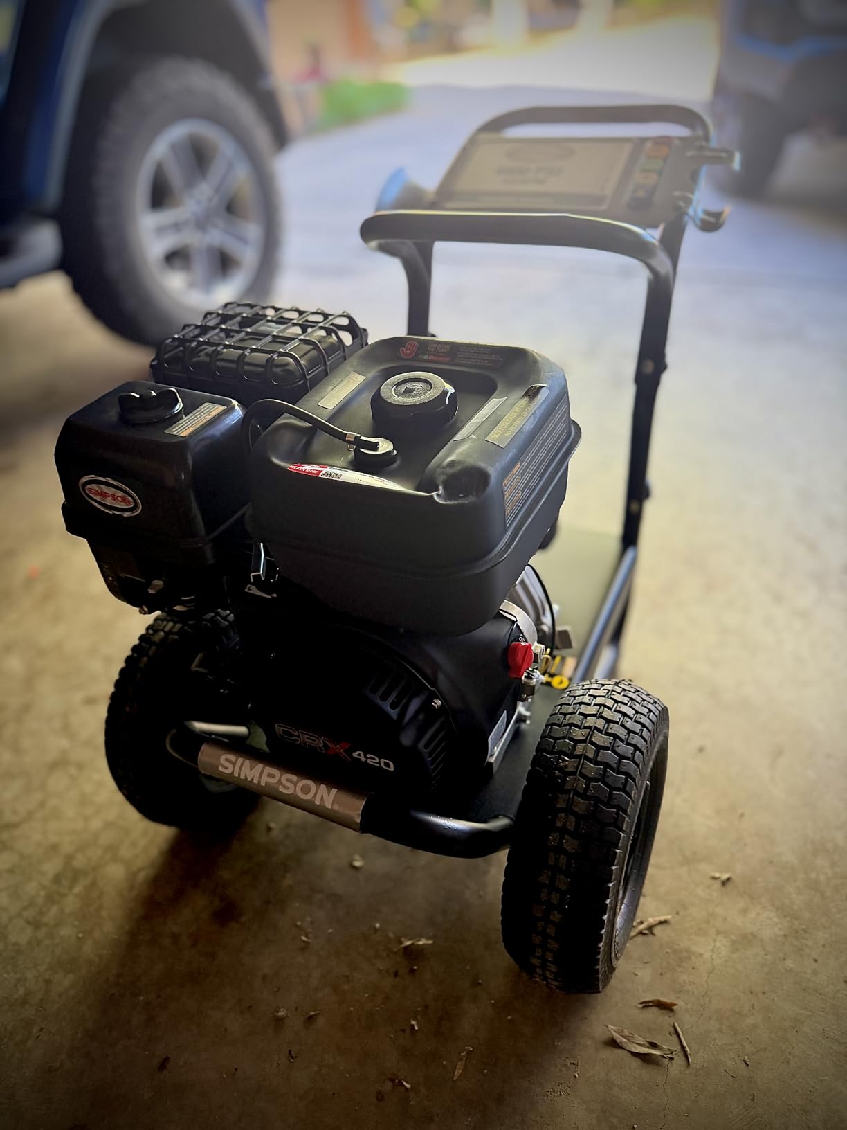 Simpson PowerShot 4400 PSI Gas Pressure Washer, 4.0 GPM, CRX 420cc Engine customer photo 1