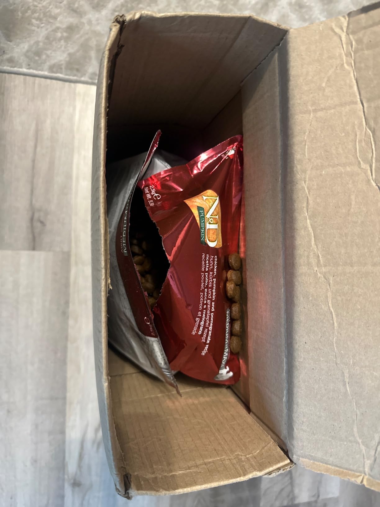Farmina Natural & Delicious Grain-Free Chicken, Pumpkin and Pomegranate Dry Medium and Maxi Breed Dog Food 5.5 Pounds customer photo 2